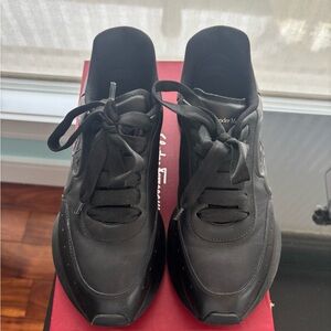 Men's Black Sneakers BRAND NEW NEVER WORN